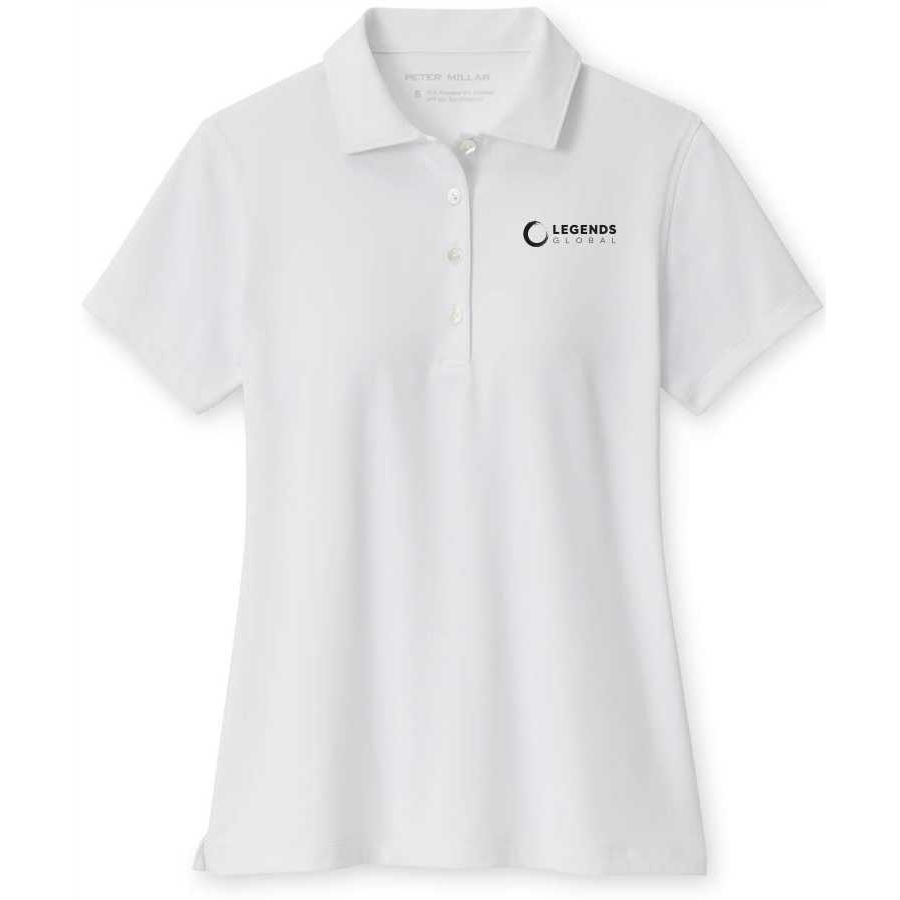Peter Millar Women's Short Sleeve Button Polo