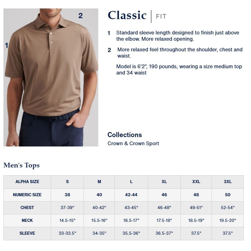 Peter Millar Men's Solid Performance Polo