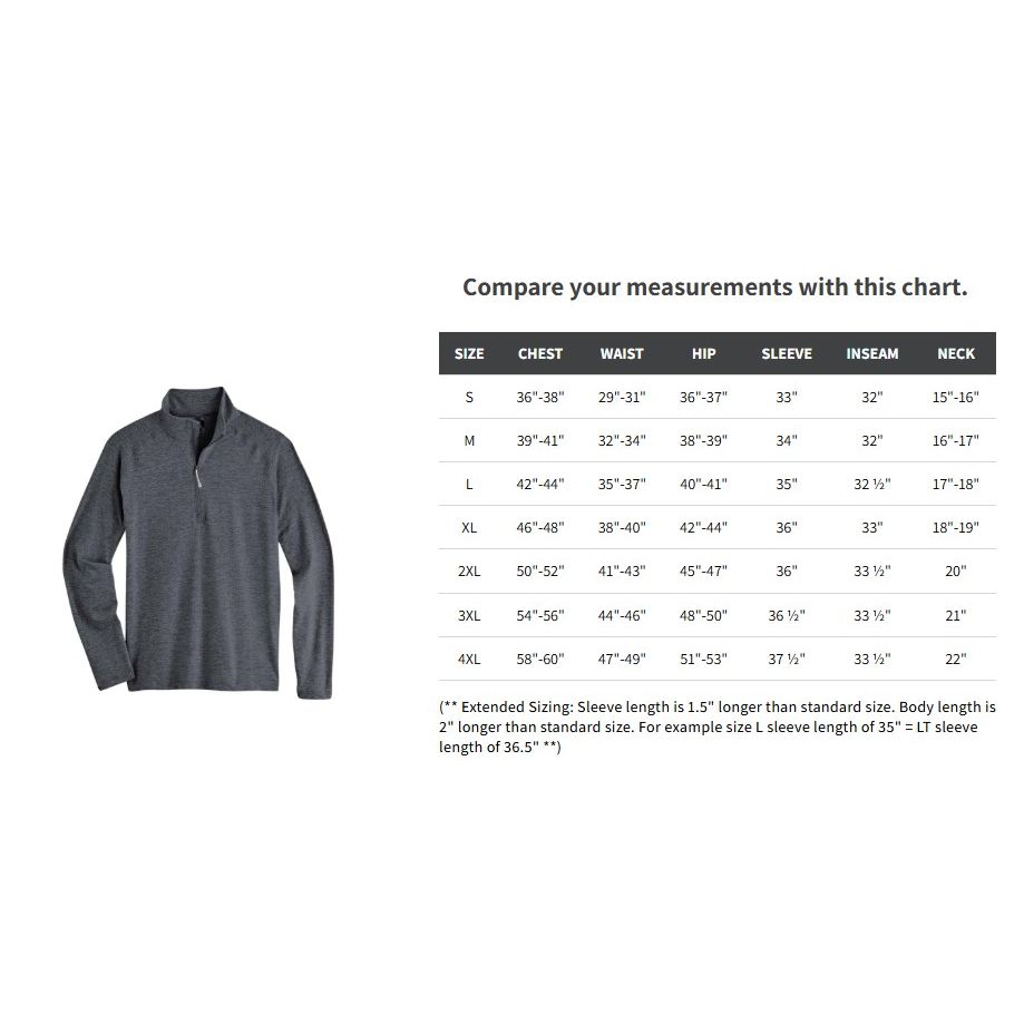 Storm Creek Men's Pacesetter Super Soft 1/4 Zip
