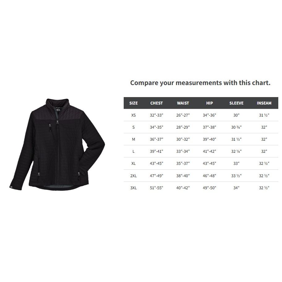 Storm Creek Women's Front Runner 120 GSM Insulated Quilted Jacket