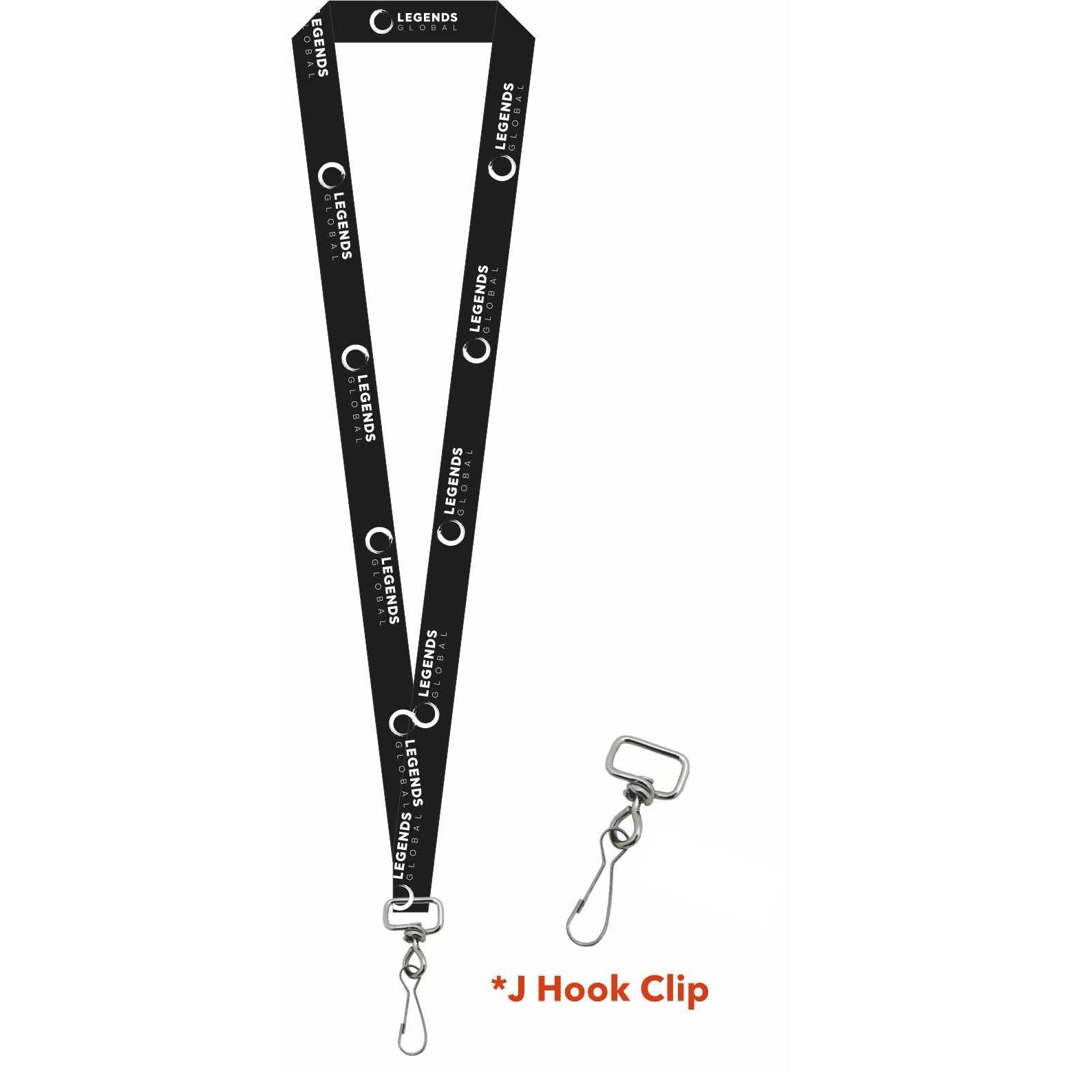 3/4" Full Color Dye Sublimated Lanyard